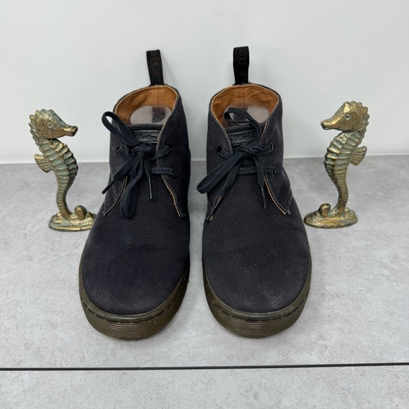 Dr. Martens Mayport Chukka Black Canvas Boots Size U.S. Mens 8, Women\'s 9 main image 11